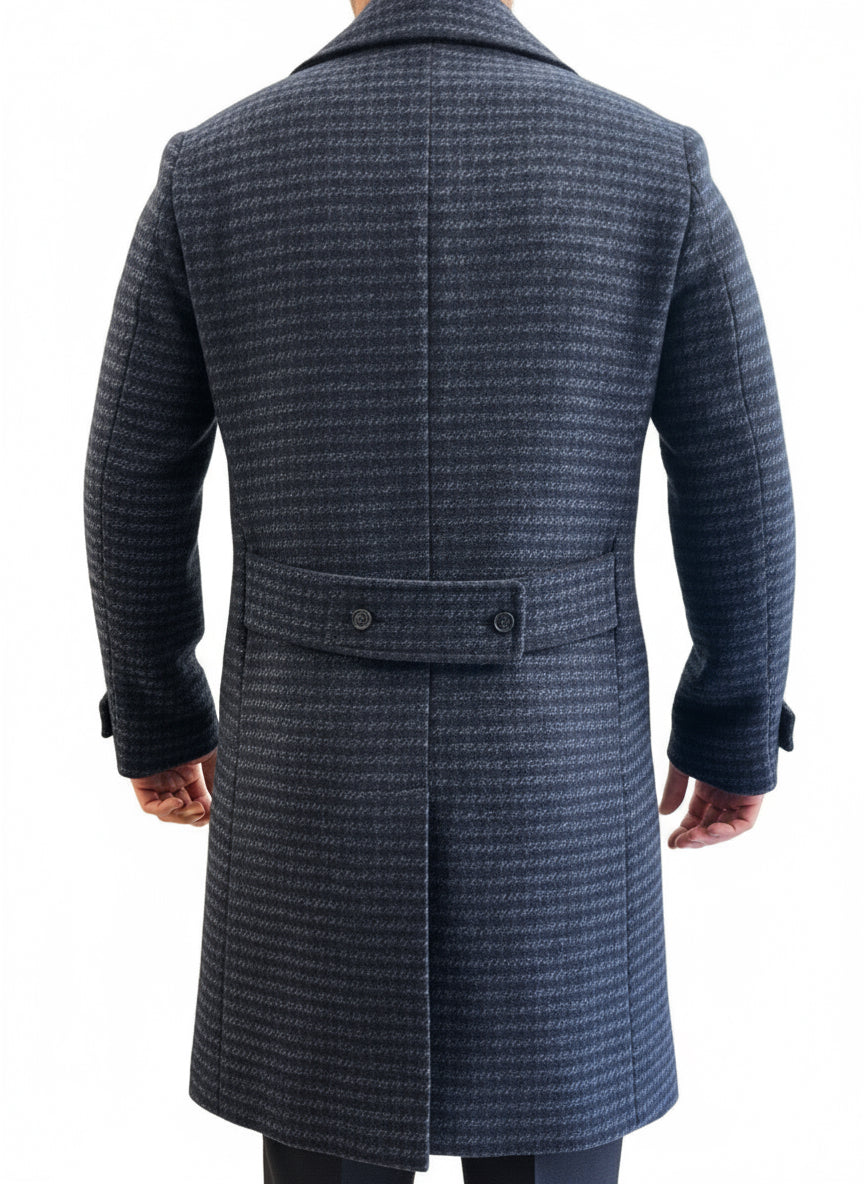Cappotto doppiopetto lana