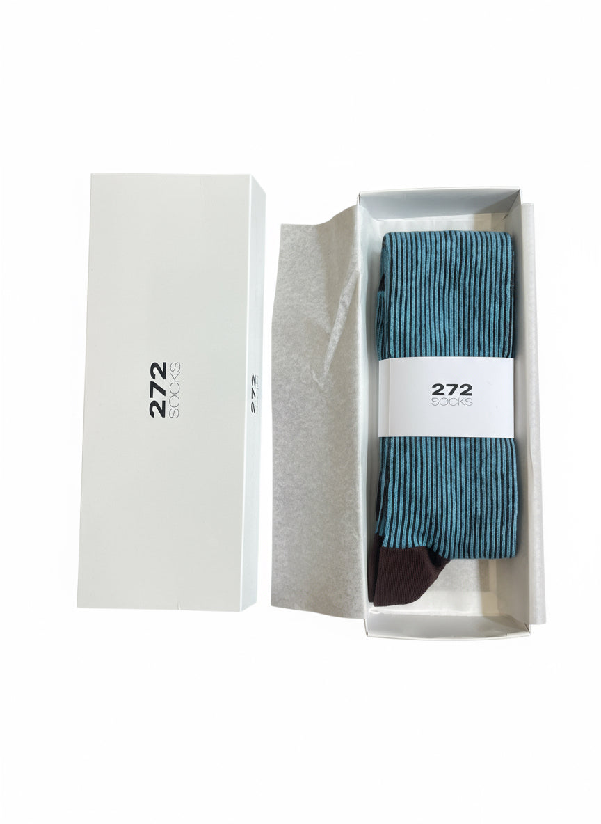 Calzini a righe cashmere