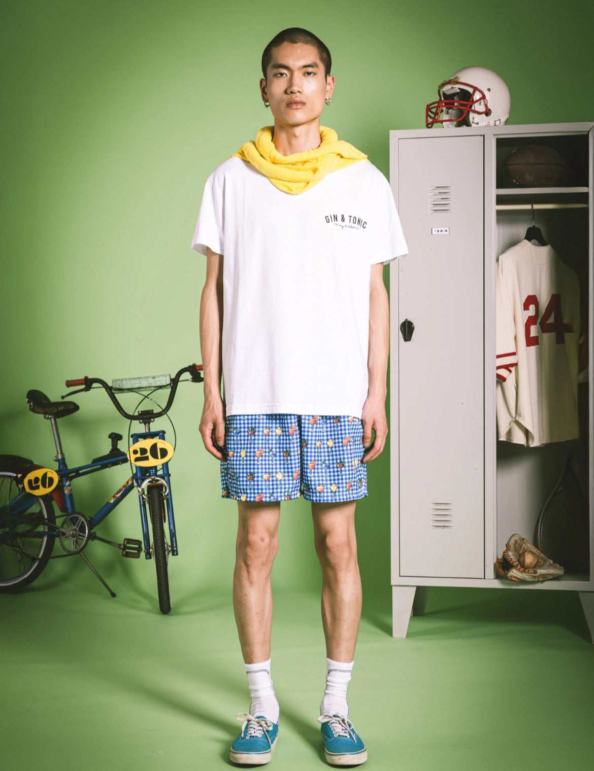 COSTUME CORTO VICHY COCKTAIL