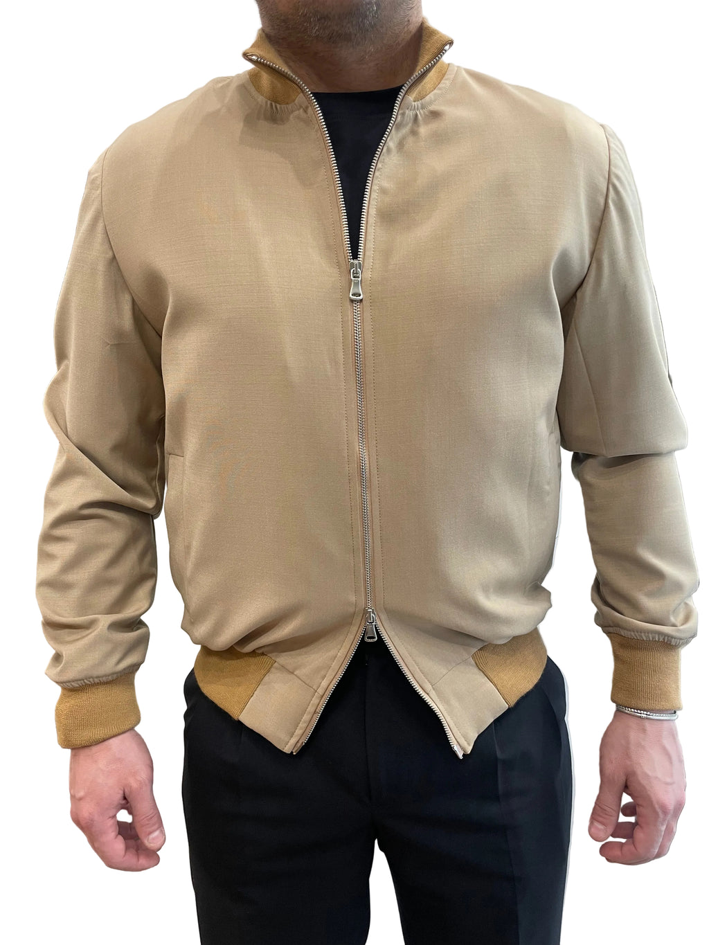 Bomber zip  lana