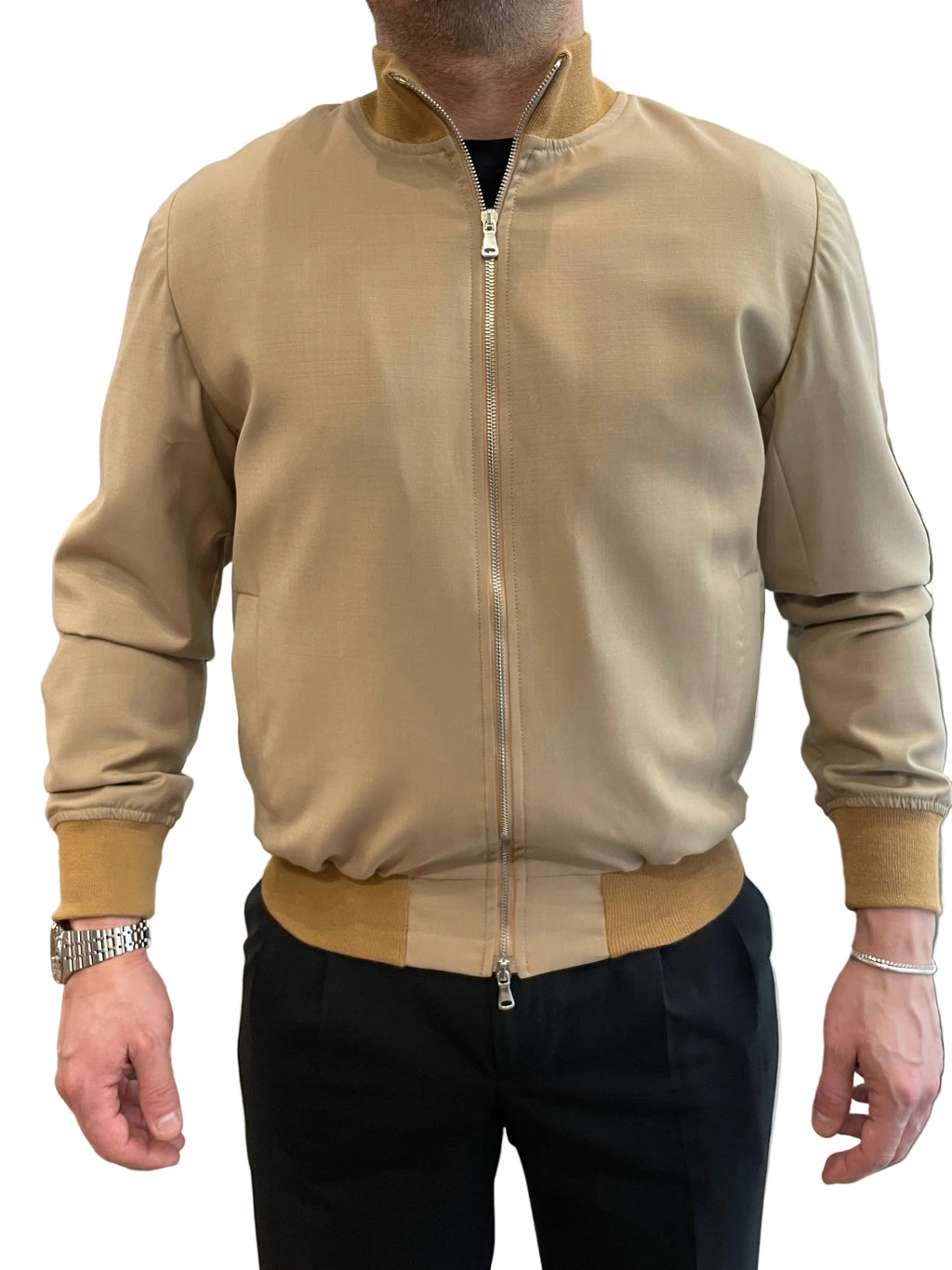 Bomber zip  lana