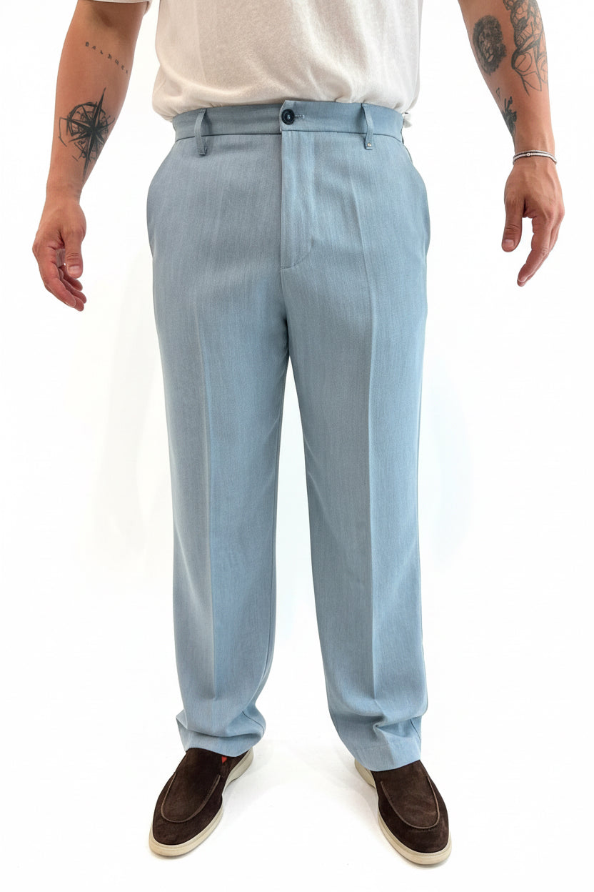 JEANS STRAIGHT LAVAGGIO CHIARO