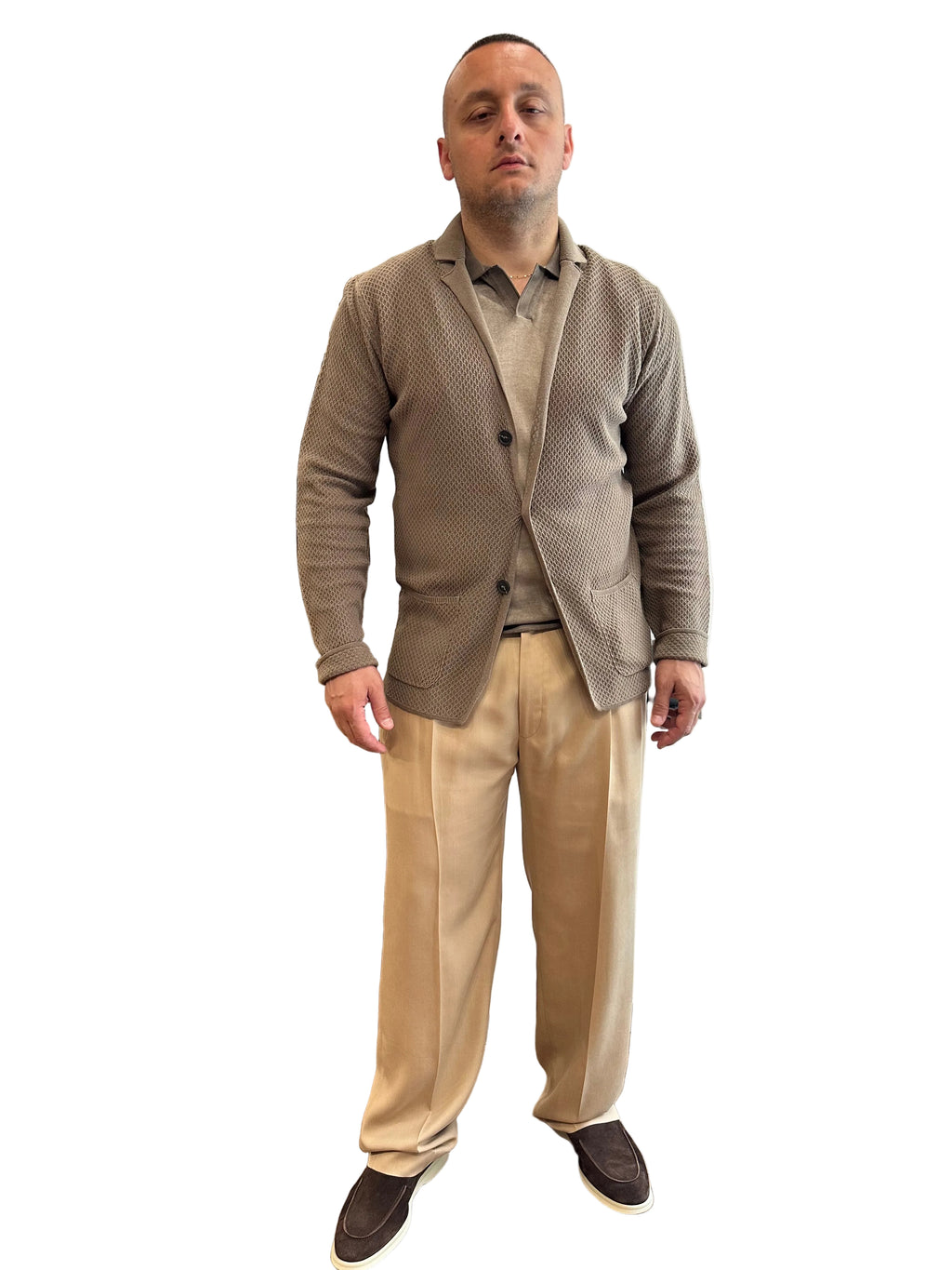 CARDIGAN CON MINI REVERS