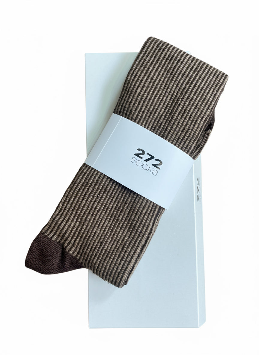 Calzini a righe cashmere