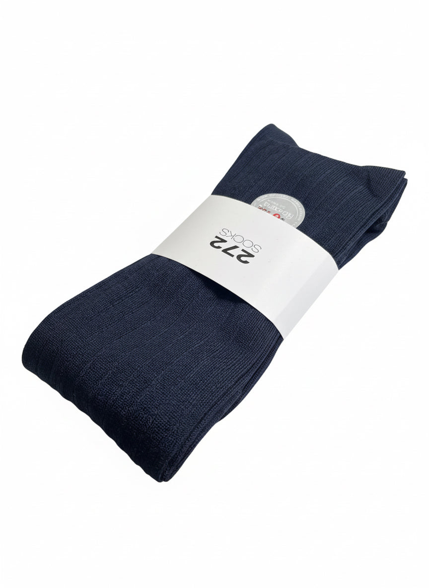 Calzini filo di Scozia blu navy