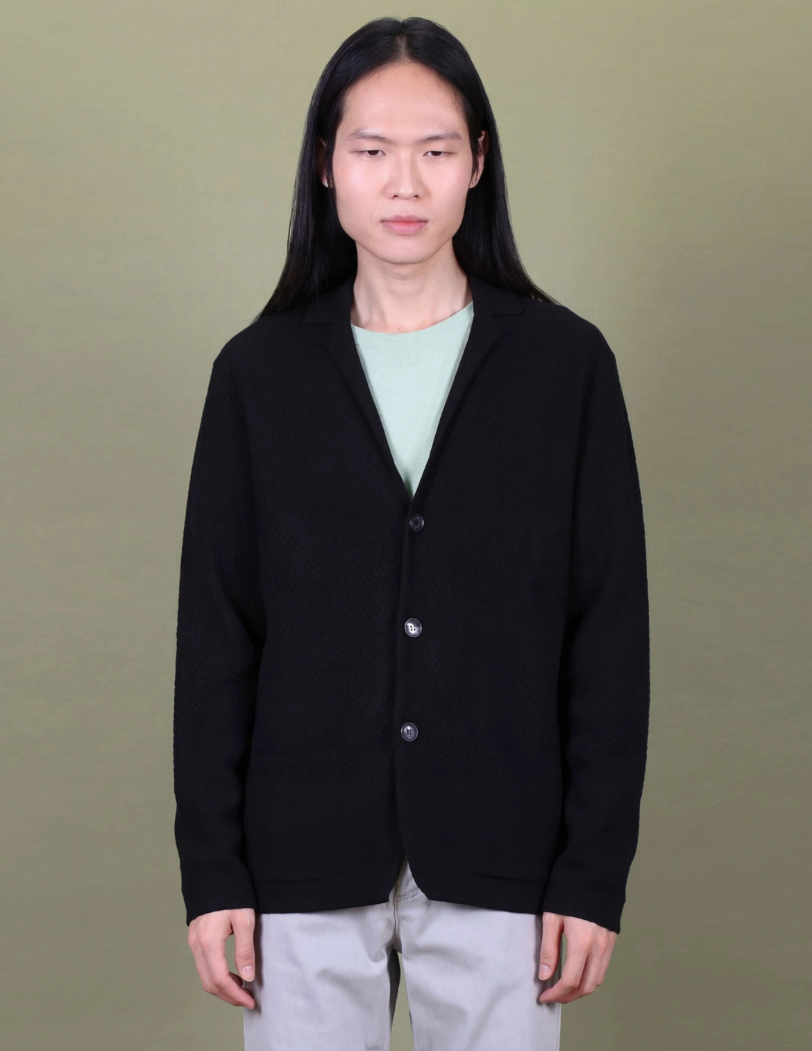 CARDIGAN CON MINI REVERS