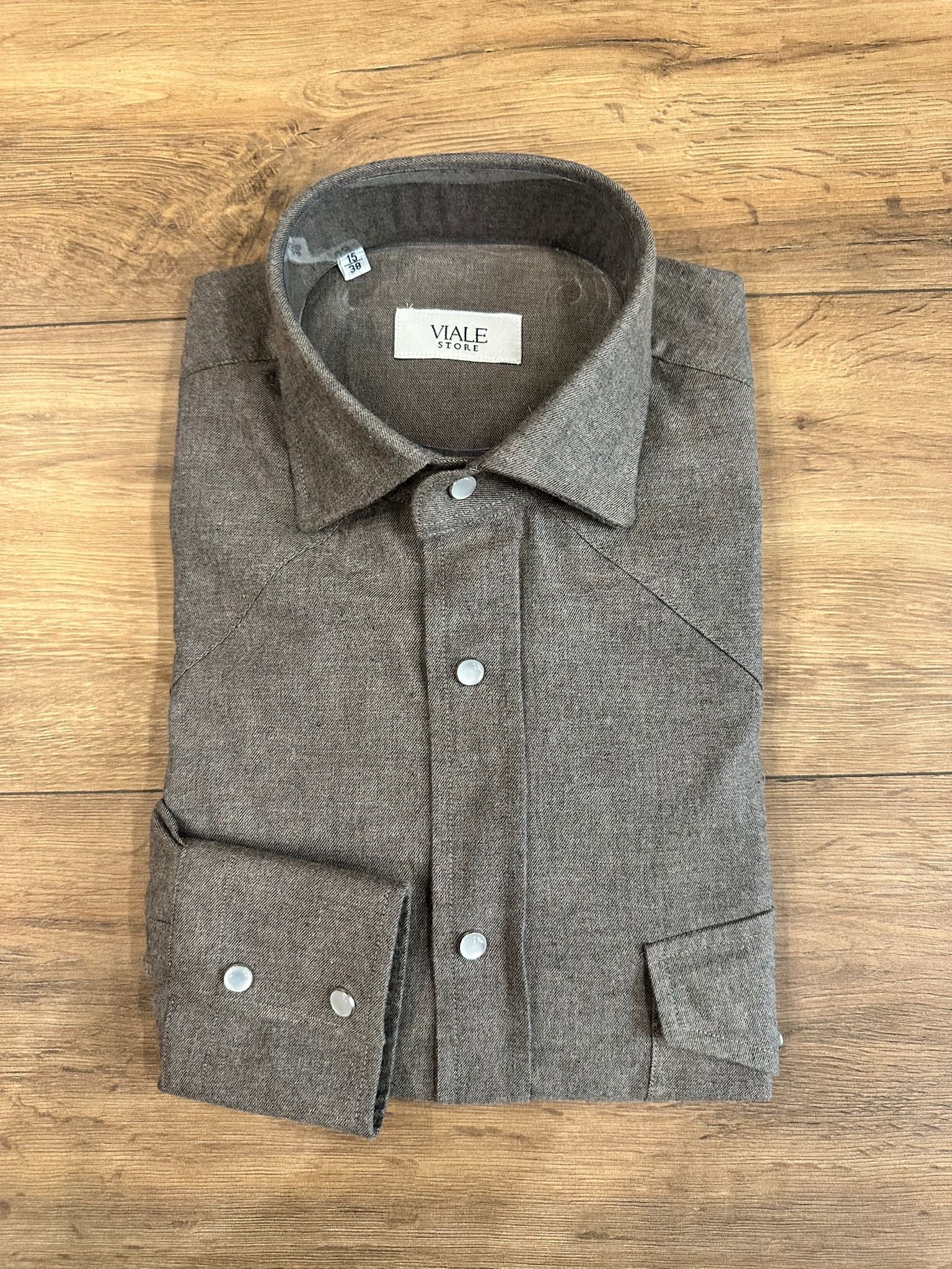 Camicia western flanella