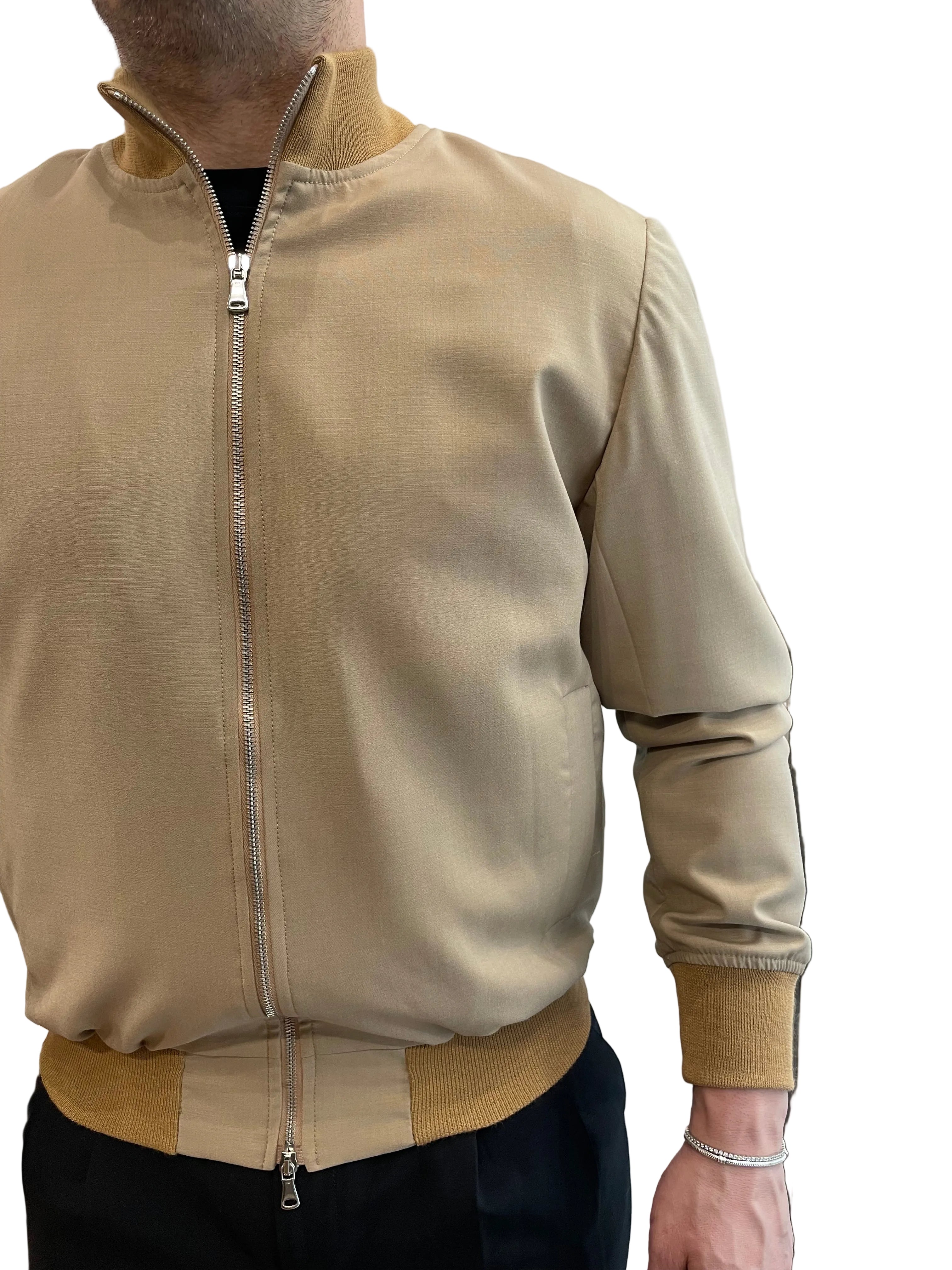 Bomber zip  lana
