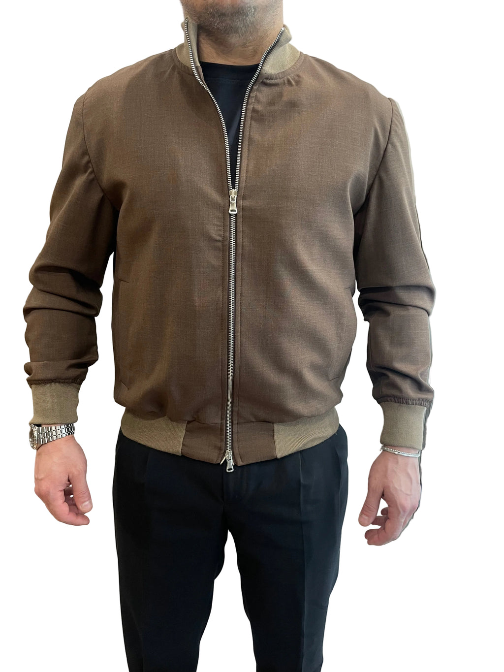 Bomber zip lana
