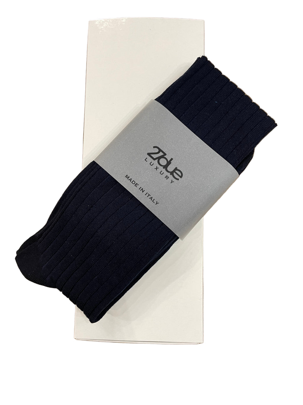Calzini cotone caldo blu navy