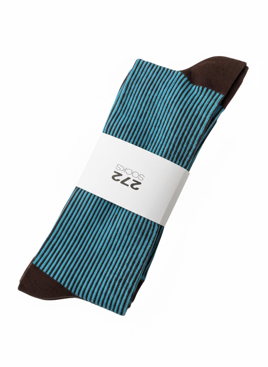 Calzini a righe cashmere