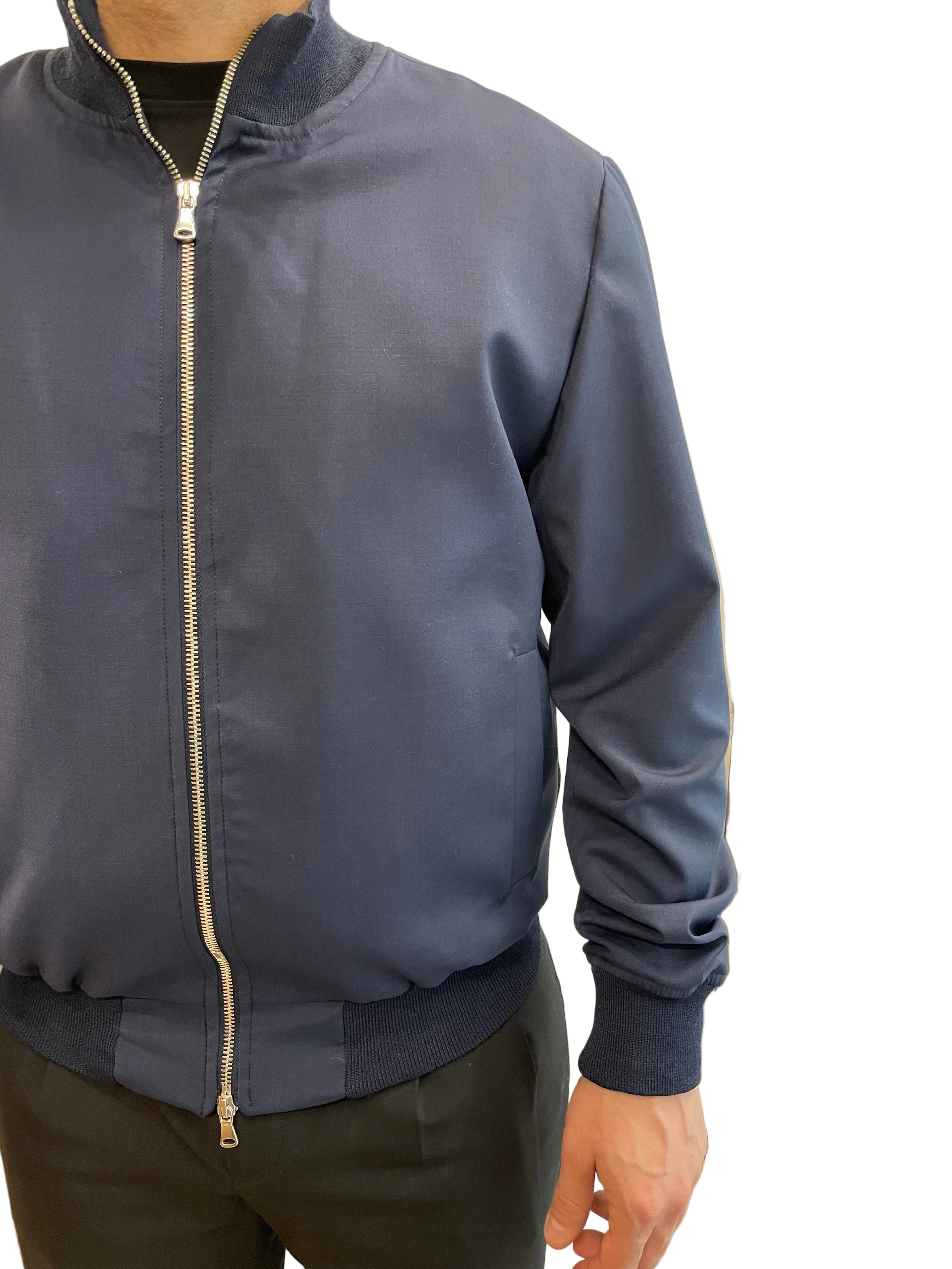 Bomber zip lana