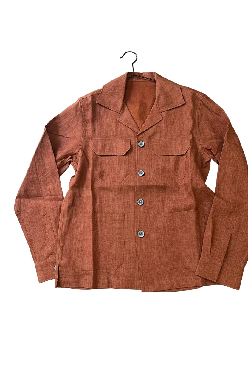 Camicia giacca in lino