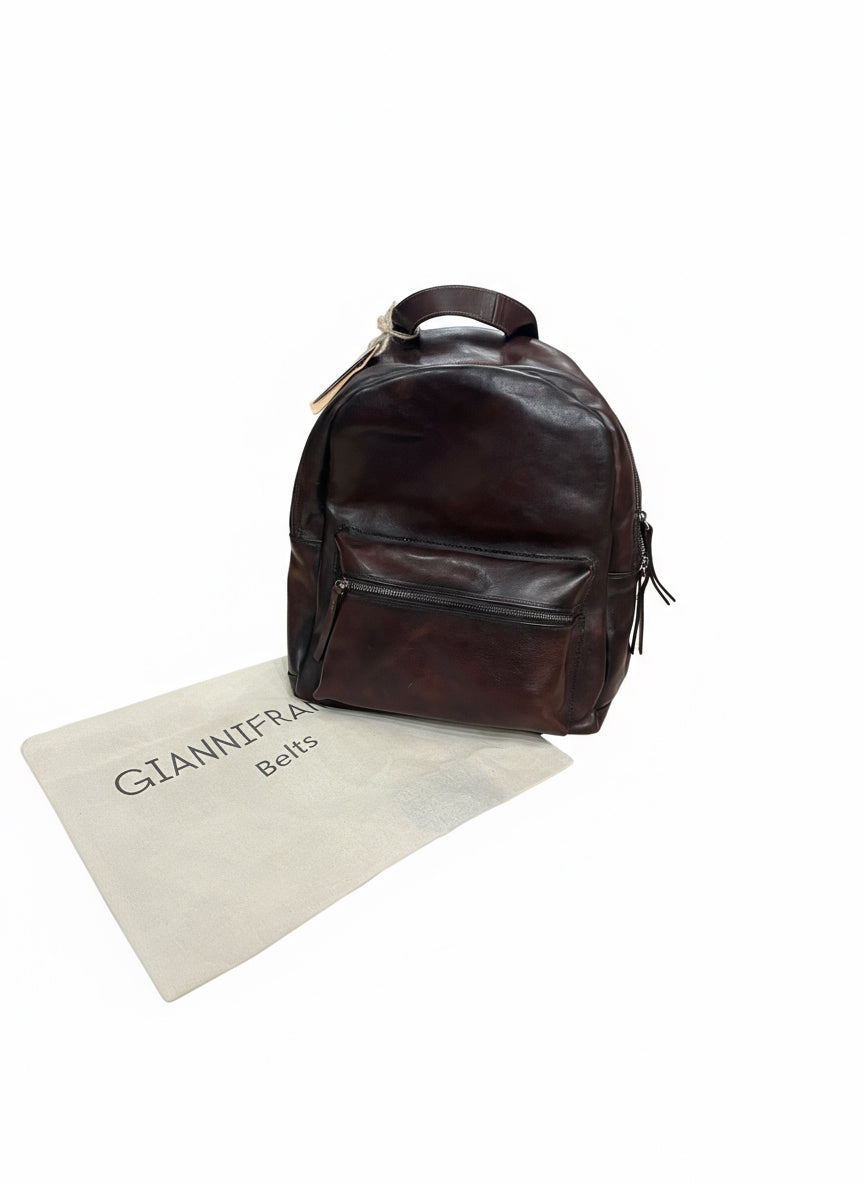 Zaino in pelle di vitello