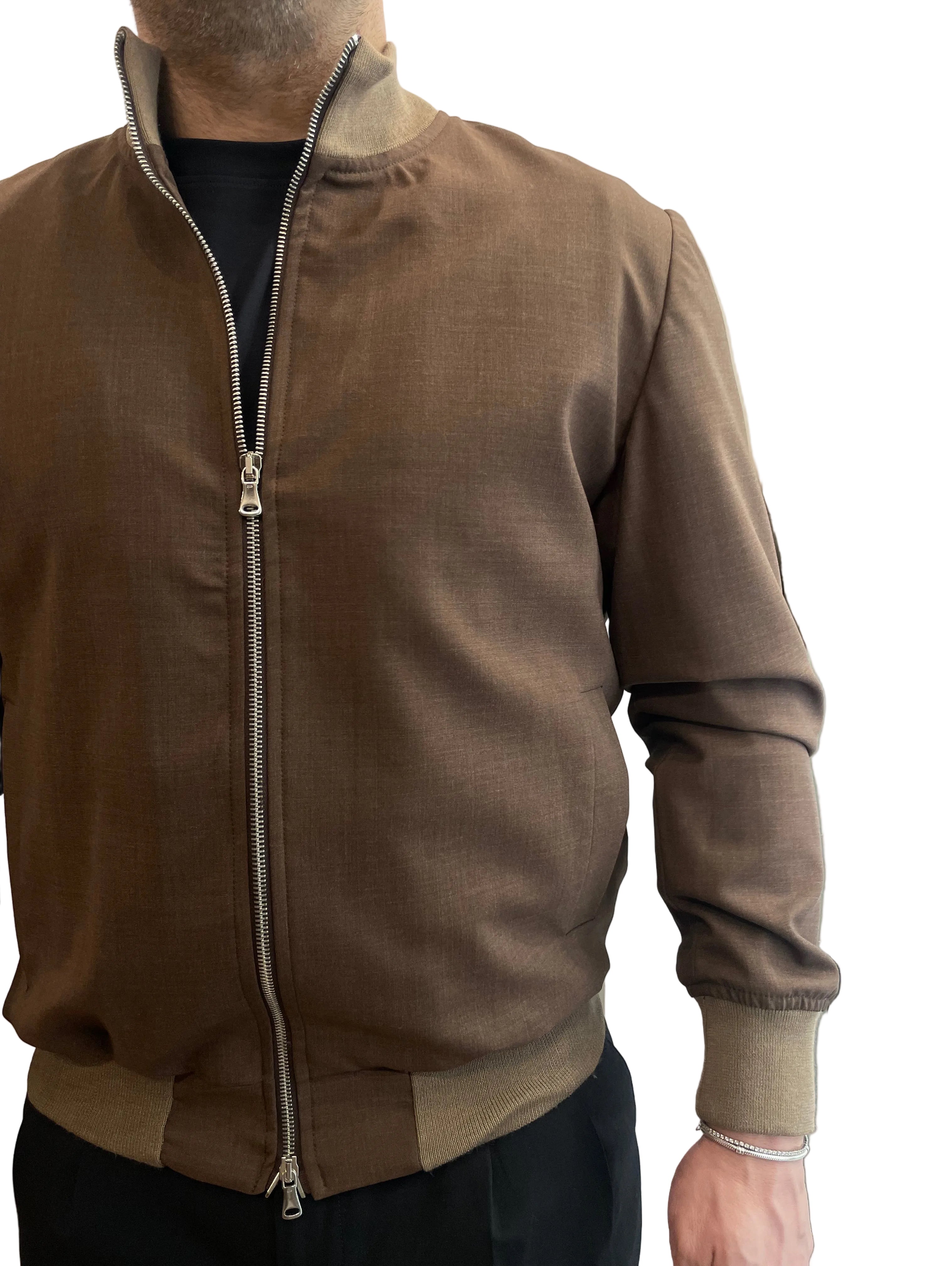 Bomber zip lana