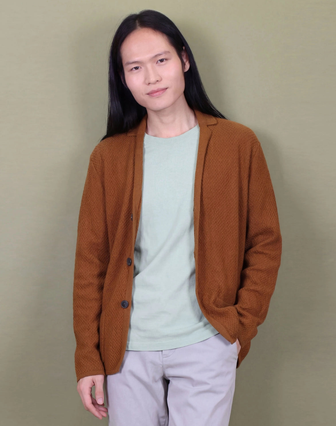 CARDIGAN CON MINI REVERS