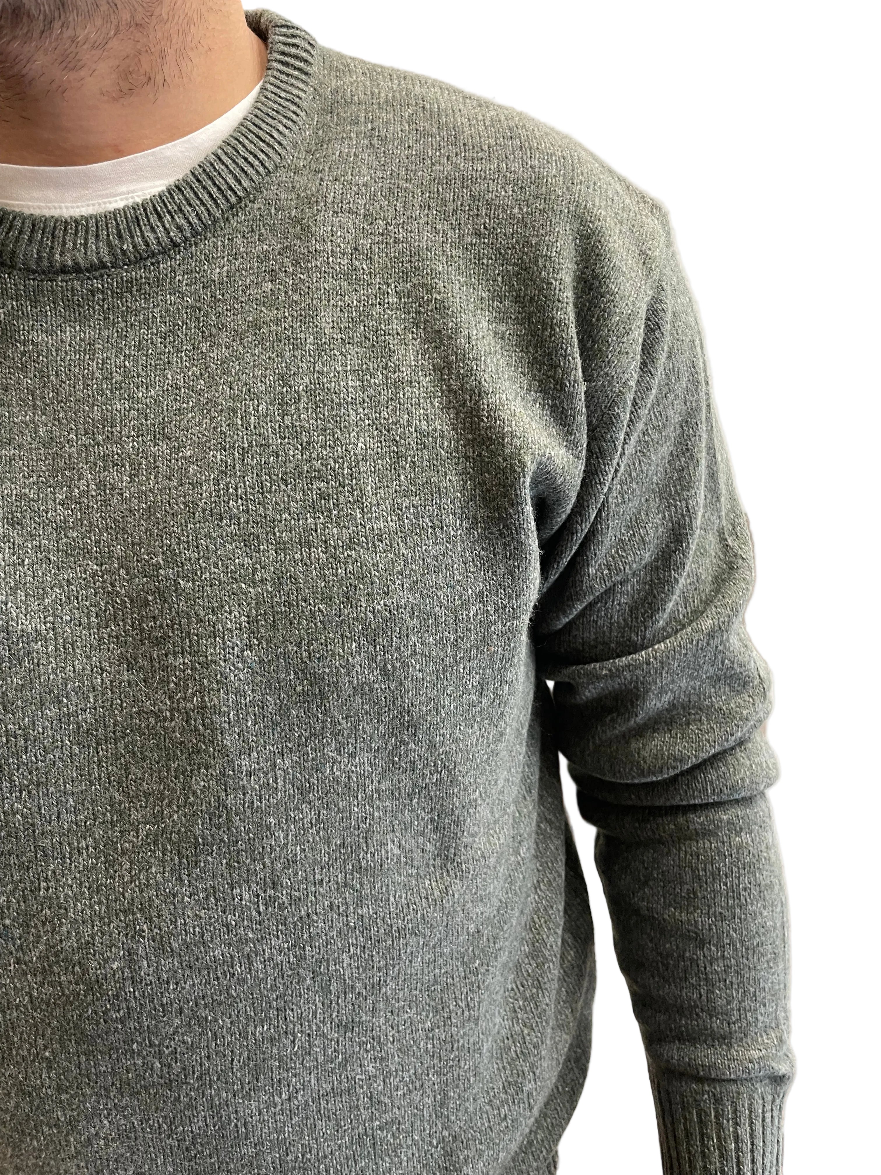 Maglione mélange misto lana